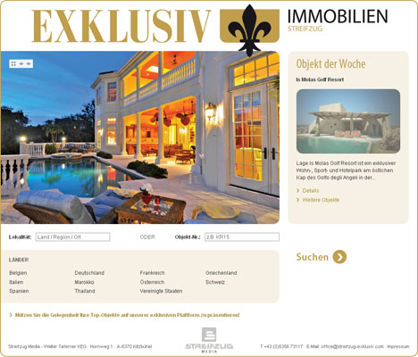 Die neue Plattform für die internationale Luxusimmobilie