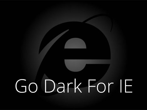 Go Dark For IE