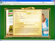 KNORR Kaiser Teller Microsite