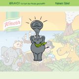 Microsite v2: KNORR-Puzzle-Spiel Bravo-Screen