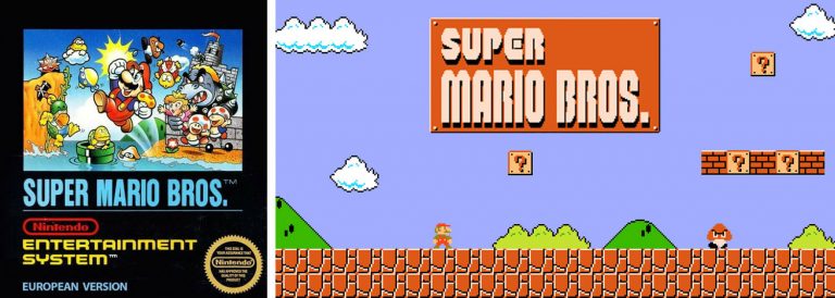 Super Mario Bros. für das Nintendo Entertainment System