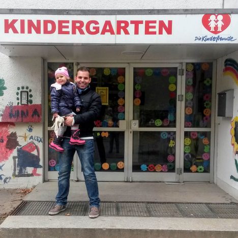 Erstes Schnuppern im Kindergarten